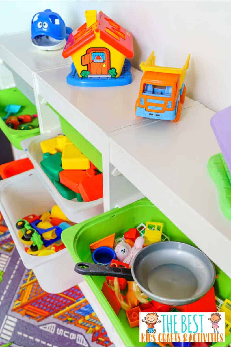 tips for organizing the  play room