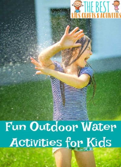 Outdoor water activities for kids