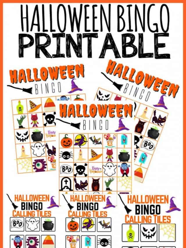 FREE Halloween Bingo Printable Game