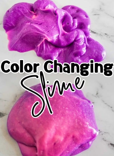 Color changing slime