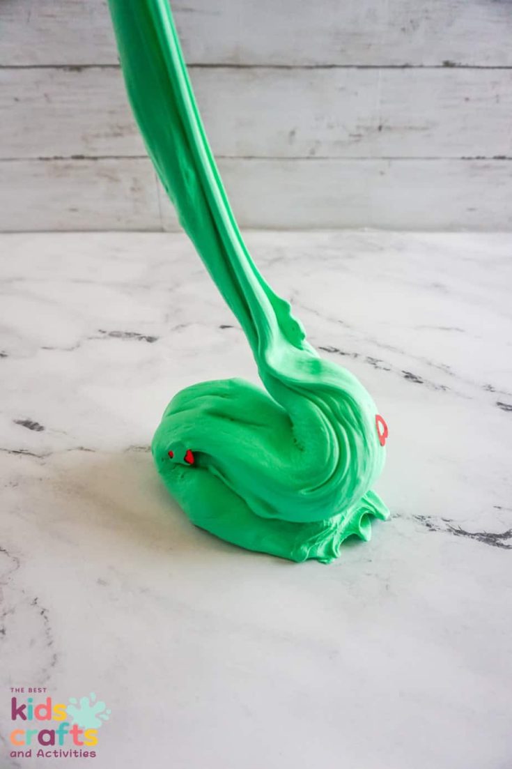 Green grinch butter slime recipe