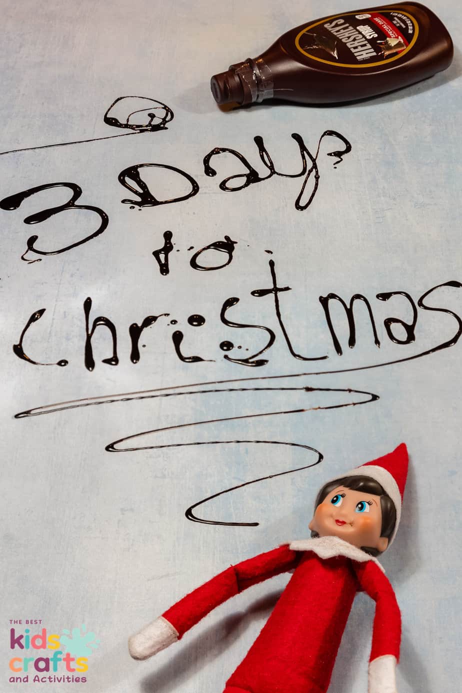 Easy Elf on the Shelf Idea Christmas Count Down