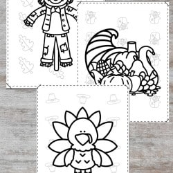 thanksgiving Coloring Page printable
